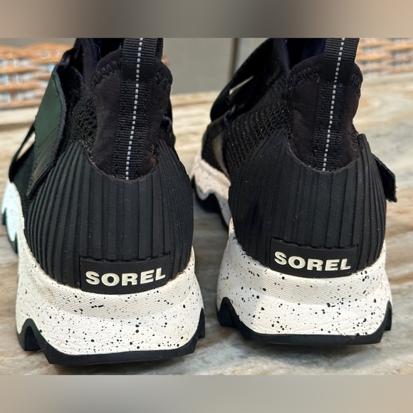 Women’s SOREL Kinetic black high top sneakers- Size 10 - Picture 4 of 7